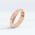 Round Lab-Grown Diamond Flush Eternity Ring in Rose Gold